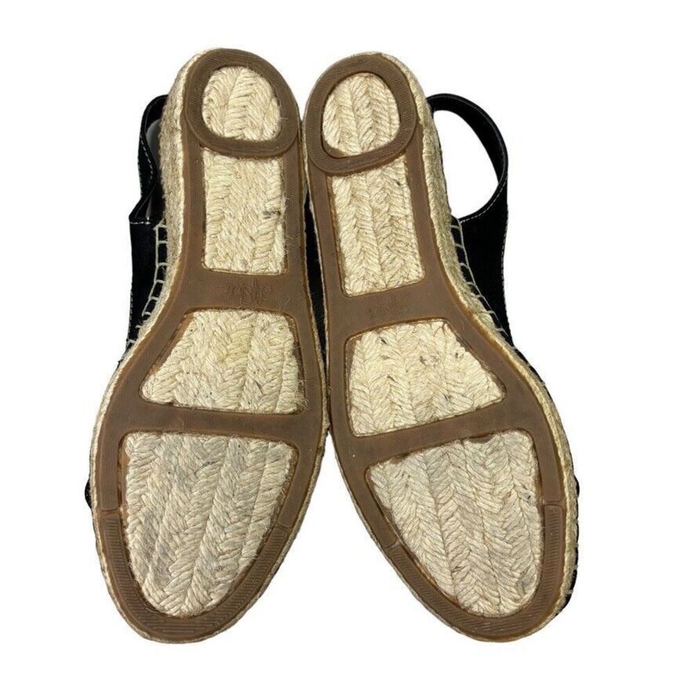 Life Stride Rica Too Navy Fabric Low Wedge Espadrille Sandal Womens Size 6.5 M - Picture 8 of 12